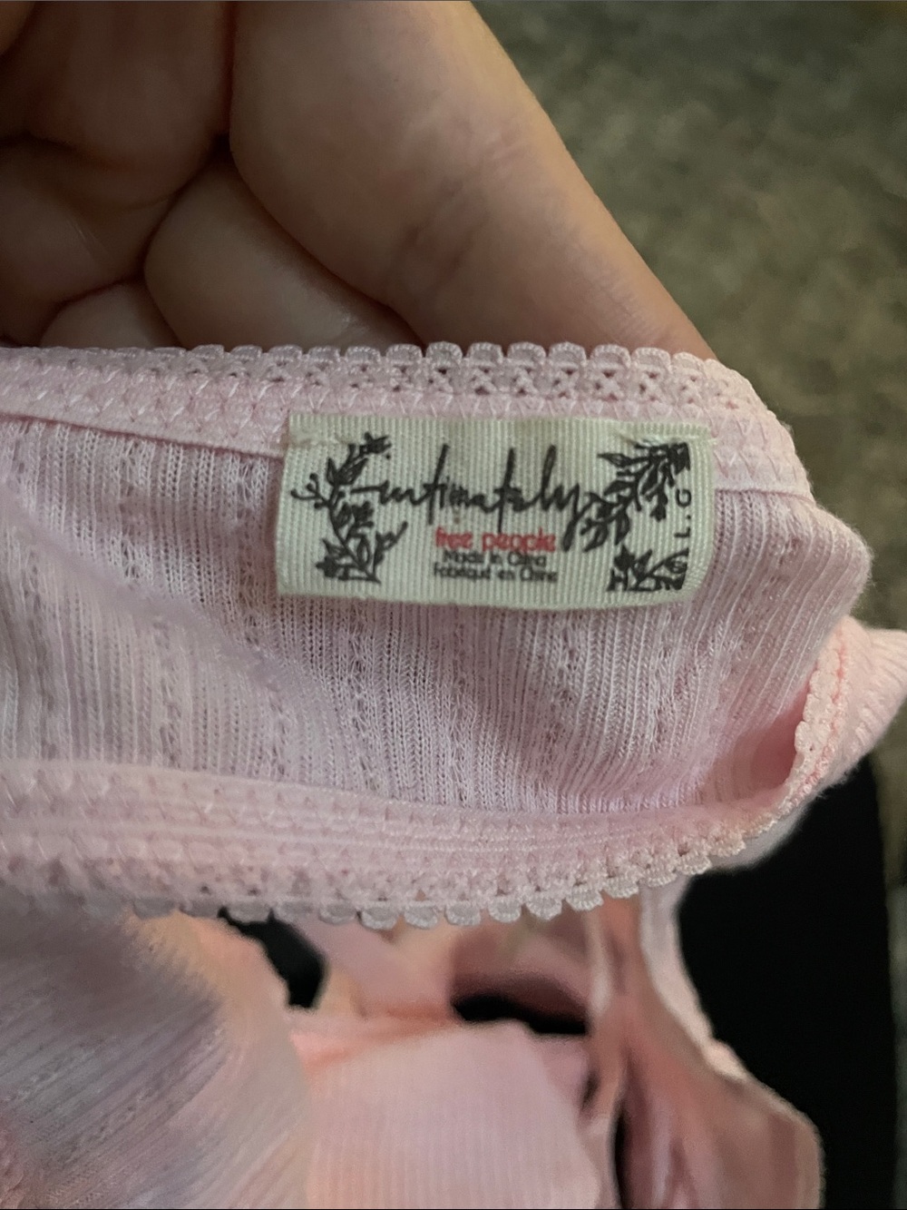 NWOT Free People Pointelle Bralette - Picture 6 of 6